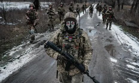 Soldiers in Ukraine